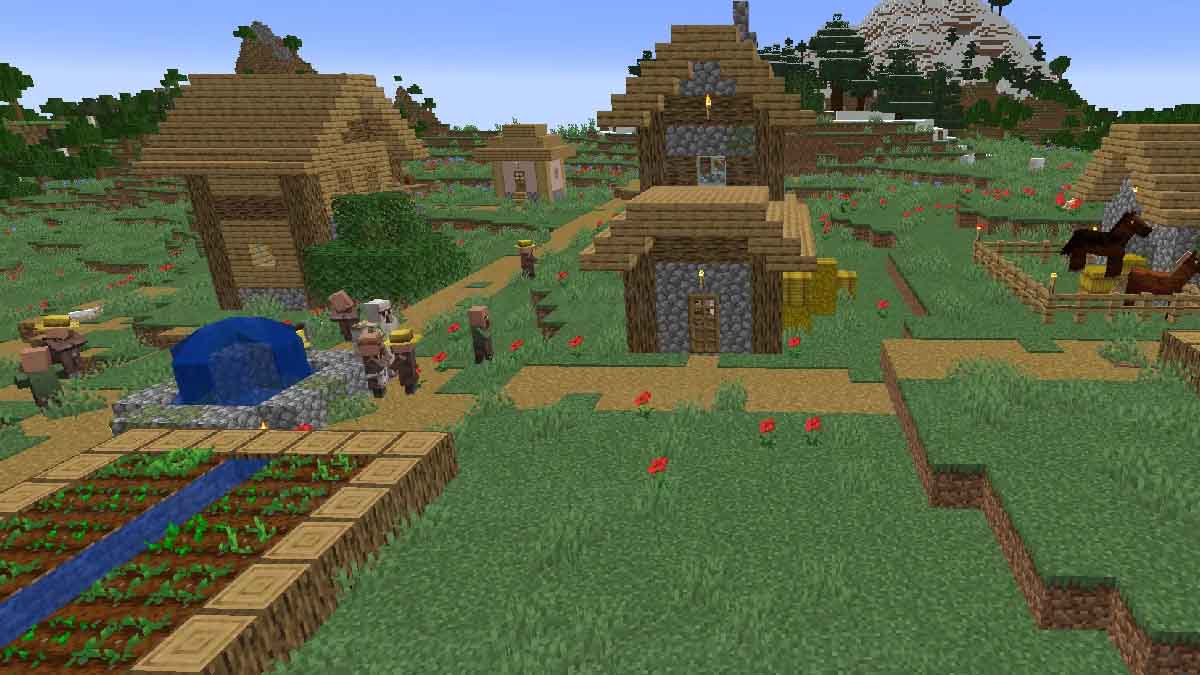 Minecraft Köy Bulma Kodu (2023) ve En Yakın Köye Işınlanma