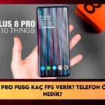OnePlus 8 Pro Pubg kaç fps