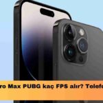 iPhone 15 Pro Max PUBG kaç FPS