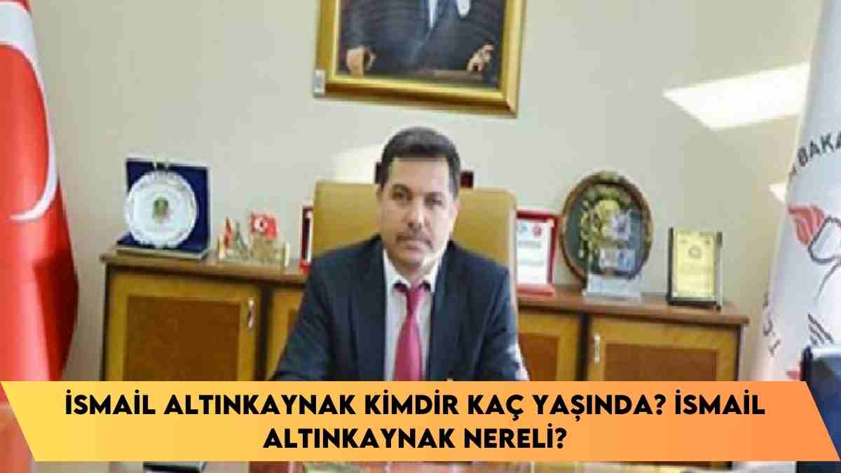 İsmail Altınkaynak kimdir kaç yaşında? İsmail Altınkaynak nereli?