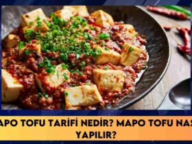Mapo Tofu Tarifi
