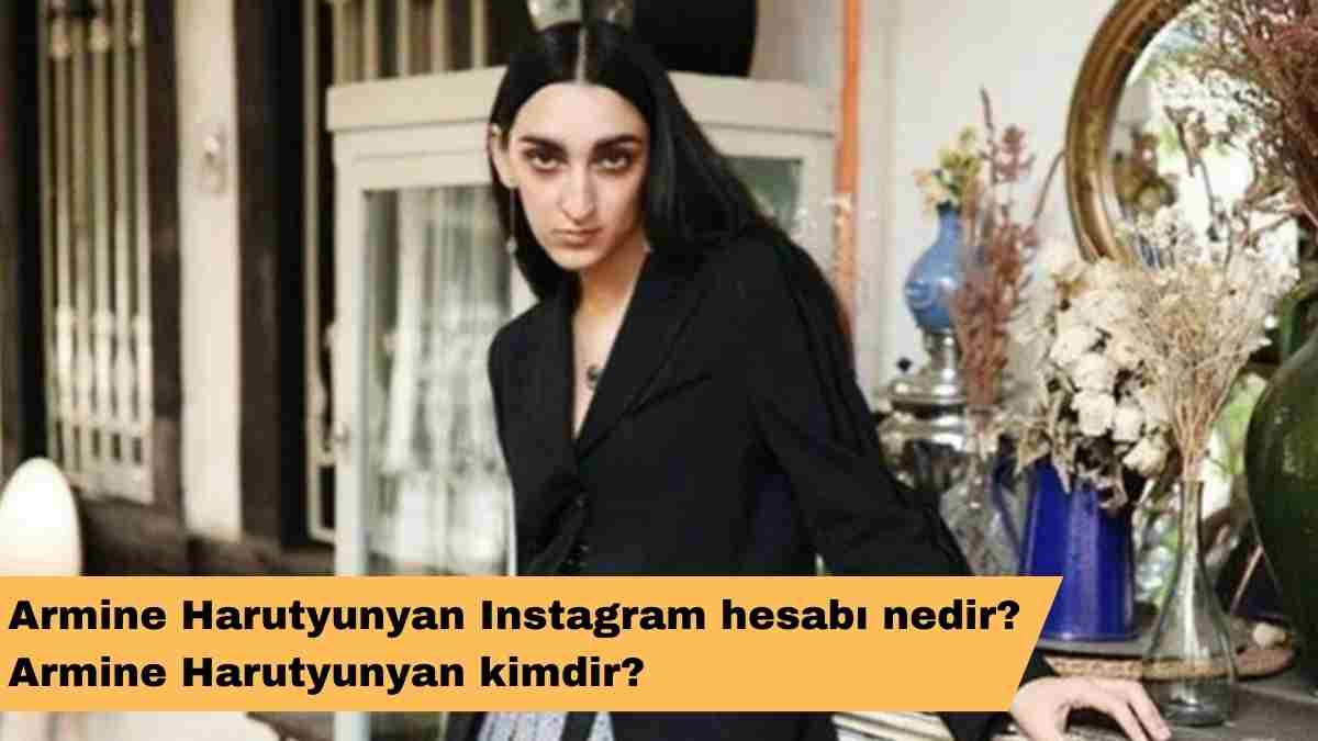 Armine Harutyunyan Instagram hesabı