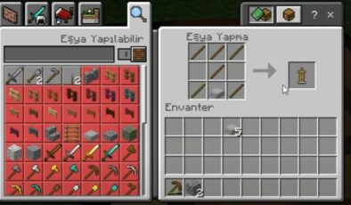 Minecraft Askılık Yapımı (2024)