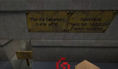 Minecraft Hapishaneden Kaçış Map İndir (2024)