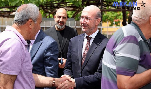 Selçuklu Belediye Başkanı Ahmet Pekyatırmacı, Cuma buluşmaları kapsamında Binkonutlar Mahallesi’nde vatandaşlarla bir araya geldi