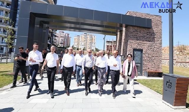 Büyükakın, Çayırova Millet Bahçesi’ni inceledi
