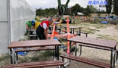 Deprem bölgesine Osmangazi eli