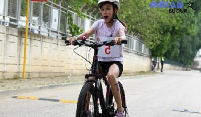 Genç sporcuların duatlon heyecanı